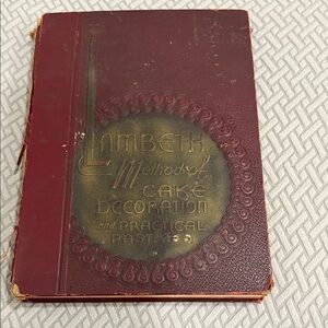 Lambeth Method of Cake Decoration - 1934 ~~ 1st Edition ~~ Joseph Lambeth